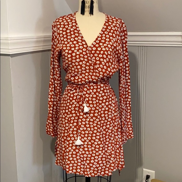 Faithfull the Brand Dresses & Skirts - FAITHFULL THE BRAND POPPY WRAP DRESS